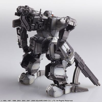 前线任务 拼装模型组件 泽尼斯DV白色机 4机装