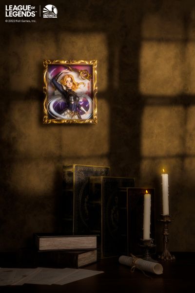 英雄联盟 光辉女郎 拉克丝 立体相框