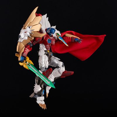 风雷可动  白狮擎天柱