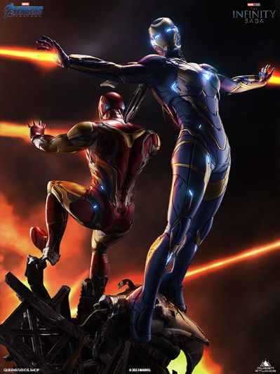 漫威系列 复仇者联盟4：终局之战 钢铁侠 85号装甲 和 49号装甲 全身像