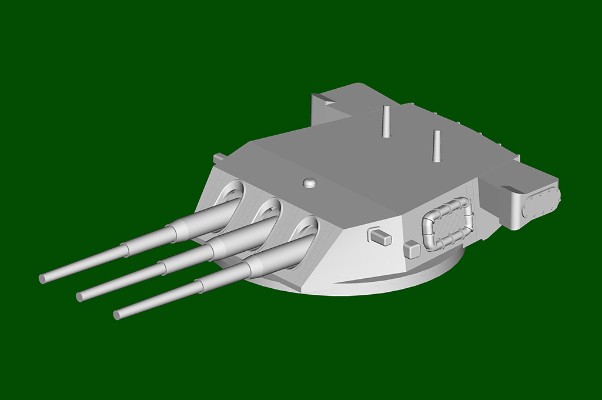 编号：06740 1/700 世界战舰系列 美国海军“夏威夷”号 战列巡洋舰 CB-3