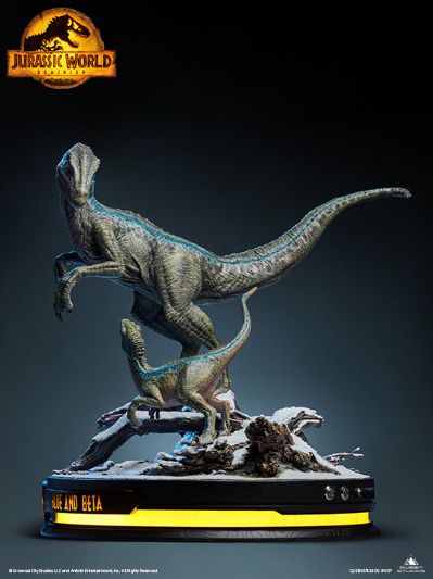 侏罗纪世界3 Blue 和 Beta 全身像