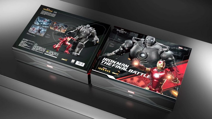 钢铁侠 铁霸王+钢铁侠 3号装甲 发光版