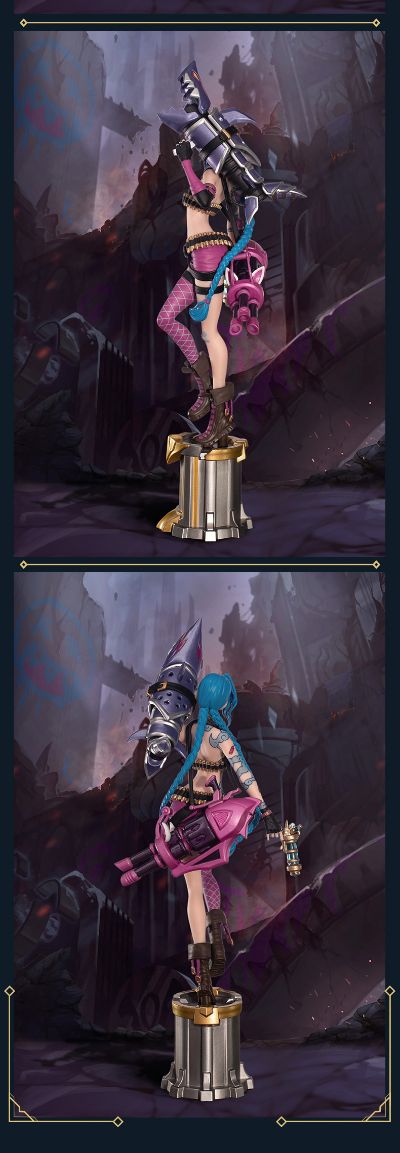 英雄联盟 暴走萝莉 金克丝 3D造型笔