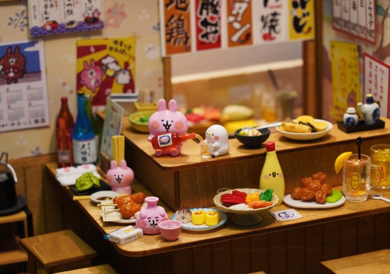 卡娜赫拉的小动物 P助与粉红兔兔 小巷的漫步横丁