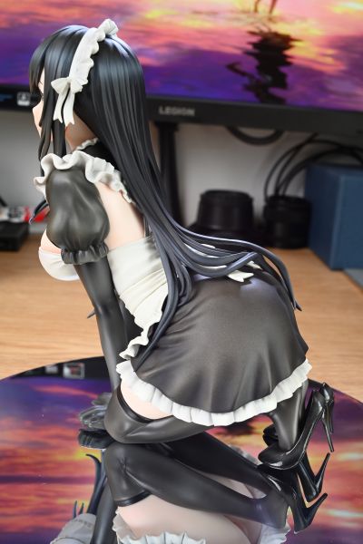 [拍粪片的人]还没开完箱，可爱都溢出来了 石狮子黑发女仆