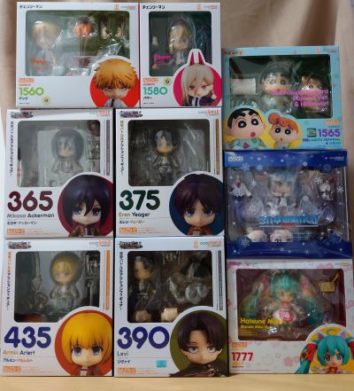 粘土人#1565 蜡笔小新 野原新之助 睡衣Ver. & 小葵