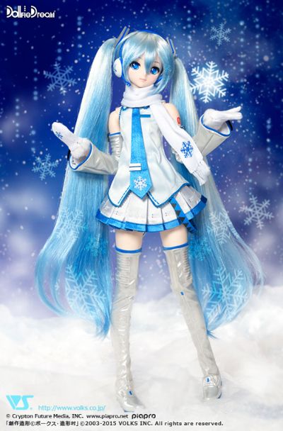 Dollfie Dream DD VOCALOID 初音未来 雪初音