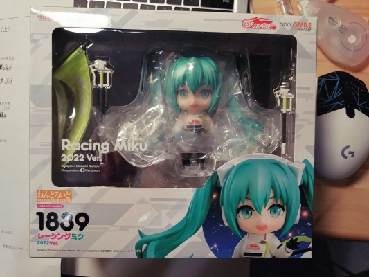 粘土人#1839 初音未来GT计划 赛车未来 2022