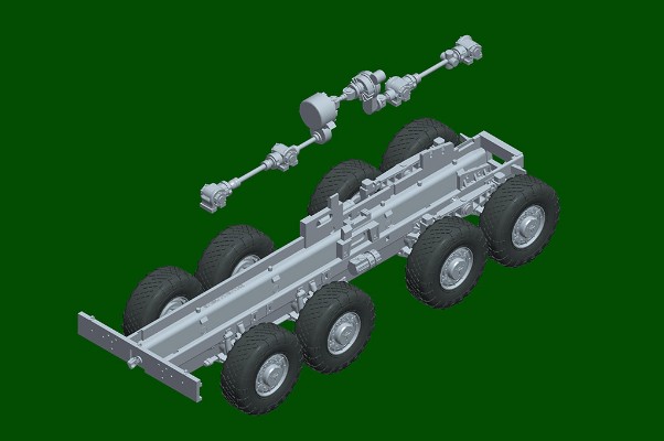 编号：07194 1/72 装甲车辆系列 MAZ-537G 中期型（带MAZ/ChMZAP-5247G型半挂车）