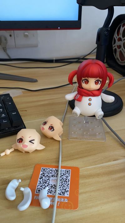 粘土人#1782 地下城与勇士 雪人装魔法师