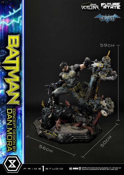 DC未来都市系列  黑暗侦探蝙蝠侠 概念设计师丹·莫拉（Dan Mora）