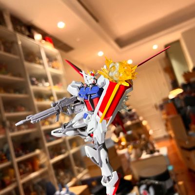 ROBOT魂＜机动战士系列＞ 机动战士高达SEED AQM/E-X01 翔翼型强袭装备+特效配件包 剧中版