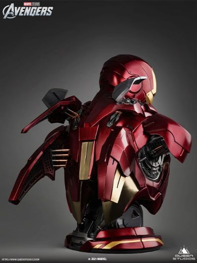 漫威系列 复仇者联盟 钢铁侠 7号装甲 胸像