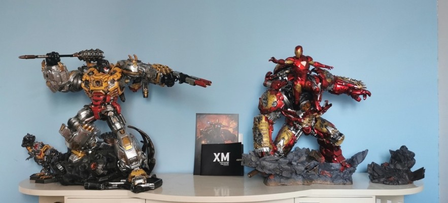 漫威系列 复仇者联盟2：奥创纪元 钢铁侠 44号装甲 反浩克装甲 全身像