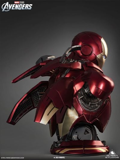 漫威系列 复仇者联盟 钢铁侠 7号装甲 胸像