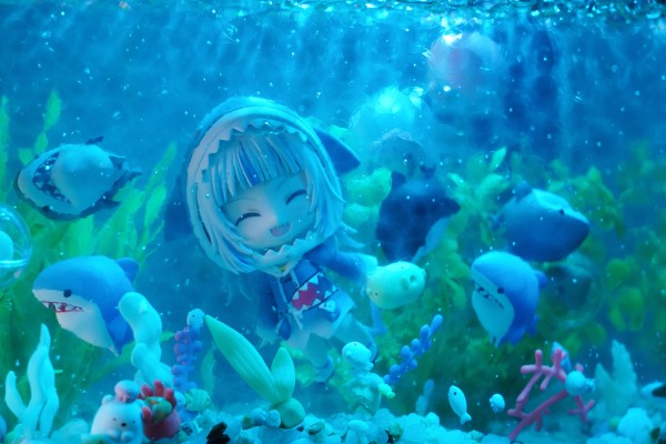 角落小伙伴 漂浮 海洋瓶