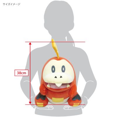 宝可梦毛绒 呆火鳄