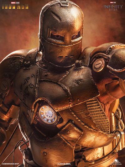 漫威系列 钢铁侠（2008） 钢铁侠 1号装甲 全身像