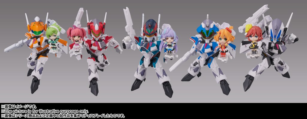 TINY SESSION 超时空要塞DELTA VF-31J 齐格飞（疾风机）+芙蕾雅