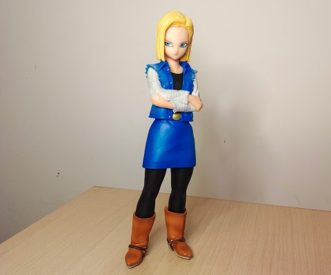 一番赏 龙珠EX 人造人的恐怖 C奖 大师级 人造人18号