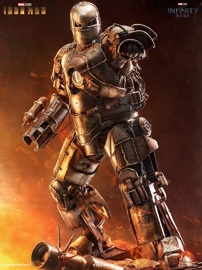 漫威系列 钢铁侠（2008） 钢铁侠 1号装甲 全身像