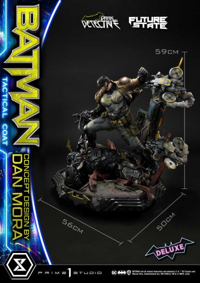 DC未来都市系列 黑暗侦探蝙蝠侠战术外套版 概念设计师丹·莫拉（Dan Mora）