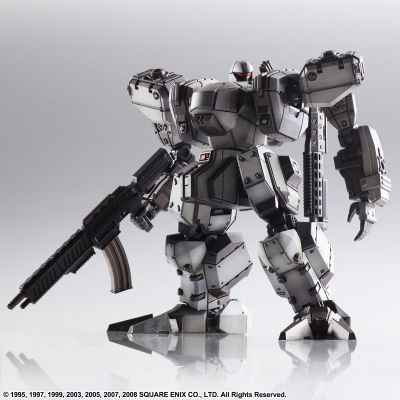 前线任务 拼装模型组件 泽尼斯DV白色机 4机装