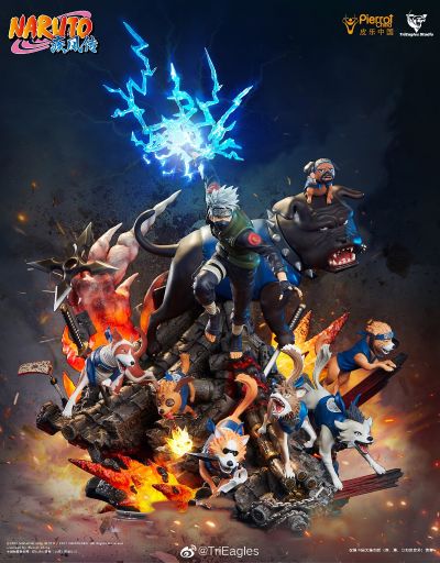 火影忍者 卡卡西 八犬