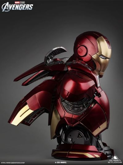 漫威系列 复仇者联盟 钢铁侠 7号装甲 胸像