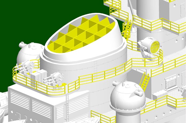 编号：05370 1/350 世界战舰系列 O级 战列巡洋舰“巴巴罗萨”号