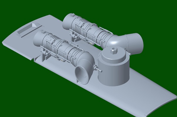 编号：05110 1/35 军用飞机系列 俄罗斯 卡-29 直升机