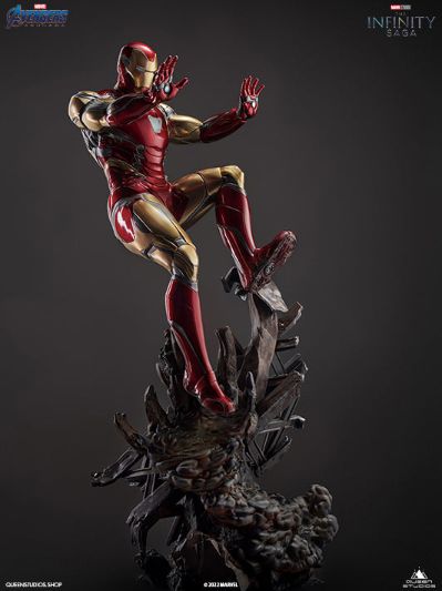 漫威系列 复仇者联盟4：终局之战 钢铁侠 85号装甲 和 49号装甲 全身像