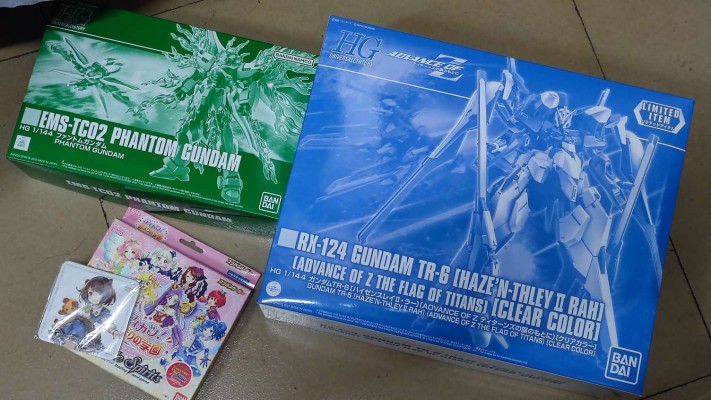 HG 提坦斯的旗下 TR-6高达 [海瑟斯雷Ⅱ·拉][透明配色]