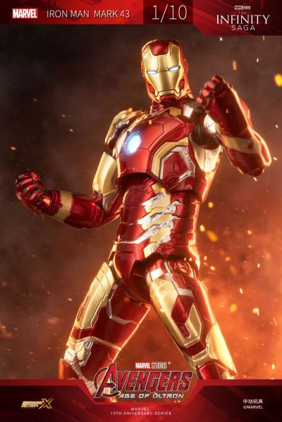 复仇者联盟2：奥创纪元 钢铁侠 43号装甲 发光版