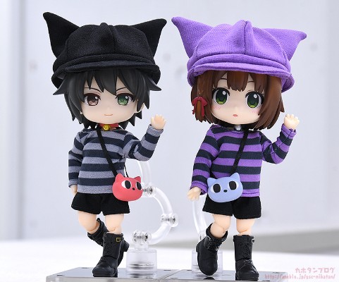 粘土娃 服装套组 喵咪穿搭