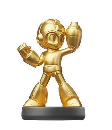 amiibo 洛克人 洛克人 金色版