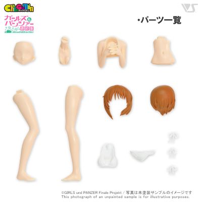 CharaGumin 少女与战车  西住美穗 泳装2