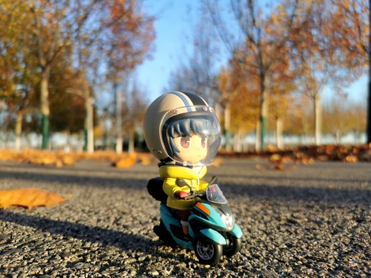 粘土人#1865  摇曳露营△ 志摩凛 三轮摩托版