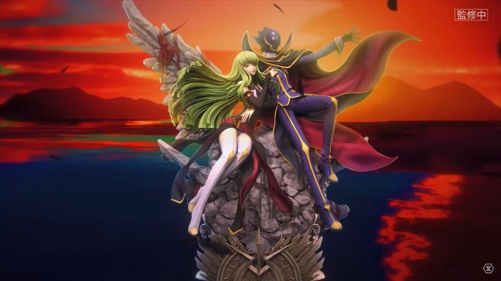 CMCGR-03S CODE GEASS 反叛的鲁路修R2 鲁路修·兰佩路基 与 C.C.