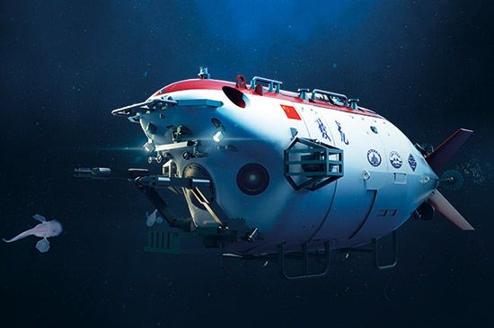 编号：07331  1/72 世界战舰系列 中国“蛟龙”载人潜水器