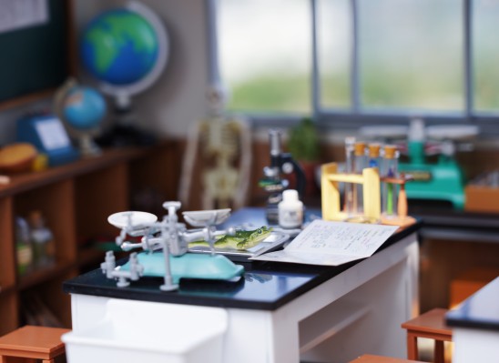 小小样品  我们的理科教室