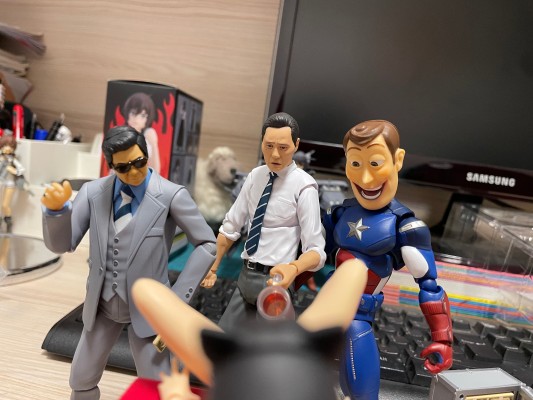 figma #EX-48a 孤独的美食家 井之头五郎 松重丰 一人烧肉衬衫版