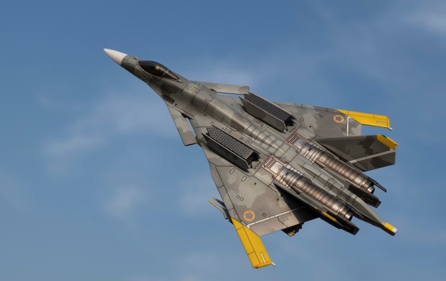 皇牌空战 CFA-44 模型爱好者版