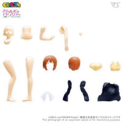 CharaGumin 少女与战车 西住美穗 泳装