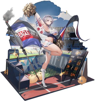 碧蓝航线 里诺 波涛的啦啦队长！