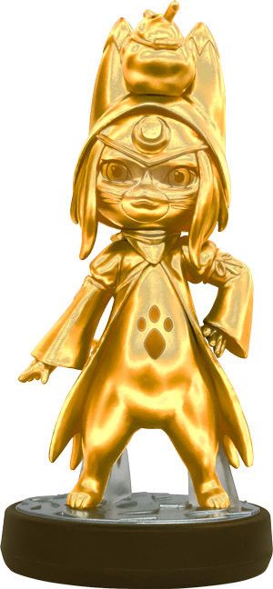 amiibo 怪物猎人物语2：毁灭之翼 月露 金色