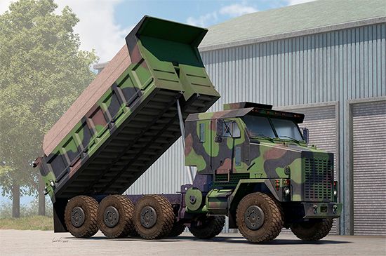 编号：85526 1/35 战斗车辆系列 M1070自卸卡车