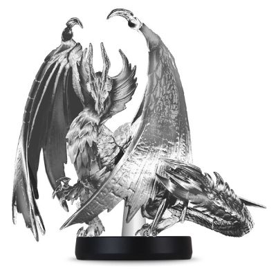 Amiibo 怪物猎人崛起：曙光 爵银龙 金属银配色