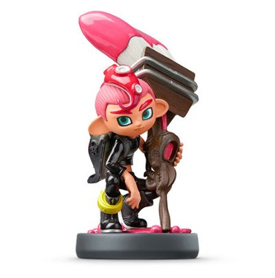 amiibo 斯普拉遁系列 斯普拉遁2 章鱼 男孩